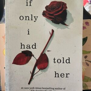 If Only I Had Told Her Book